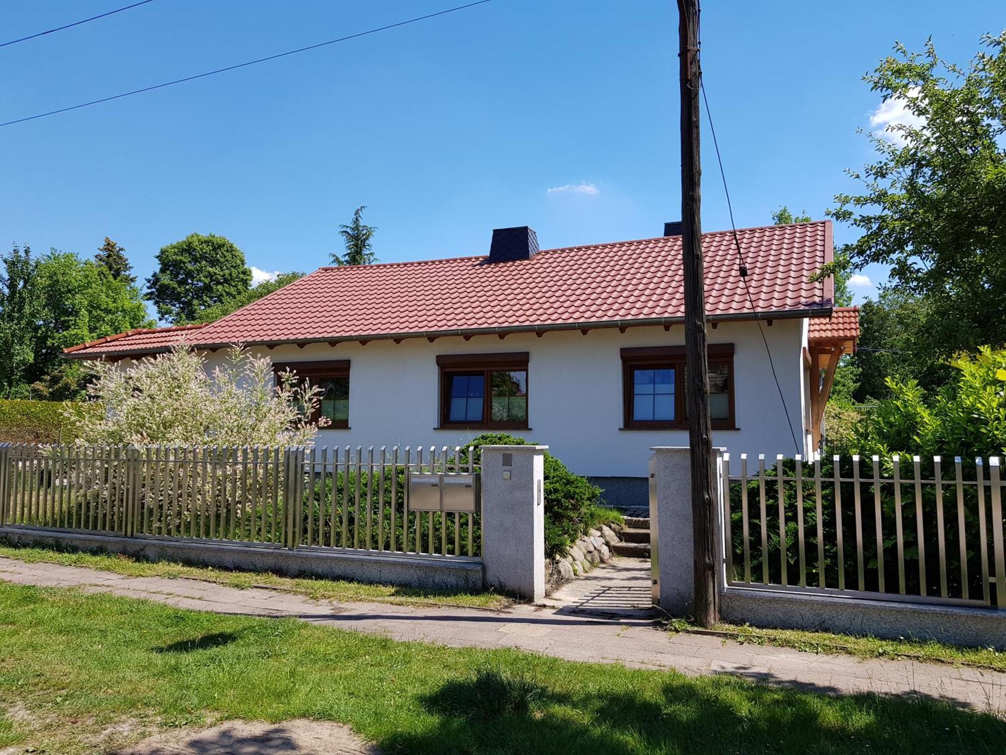 Ferienhaus In Bernau Bei Berlin Bagian luar foto